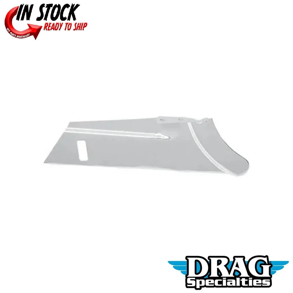 Drag Specialties 1202-0089 Chrome Lower Belt Guard Cover for Touring 97-08 - Image 1 of 3