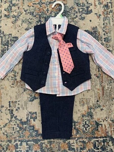 Nautica Kids Suit 4 Pieces Size 12m - Picture 1 of 3