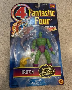 Vintage (1995) Fantastic Four TRITON Action Figure by Toy Biz - Marvel Comics - Picture 1 of 7