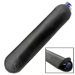Genuine Leather Pen Sleeve / Pen Case, Black, Premium Top Grain - Picture 1 of 7
