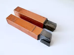 (2) ACT AL12 370 Carbide Tipped 3/4" X 3/4 X 4-1/2 HSS Lathe Tool Bit Cutting LH - Picture 1 of 7