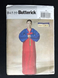 Butterick 4539 Misses Han-Bok (Jacket & Dress) 2005 Pattern size 16-22 Uncut - Picture 1 of 2