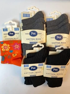 Socks 11 x Pairs of Black, Grey & Fun School Short UK 9-12 EU 27-31 #14 - Picture 1 of 6