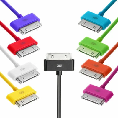3M LONG CABLE USB Data Sync Charger Lead for iPhone 4 4S 3G iPad 1/ iPad 2 iPod - Image 1 of 4