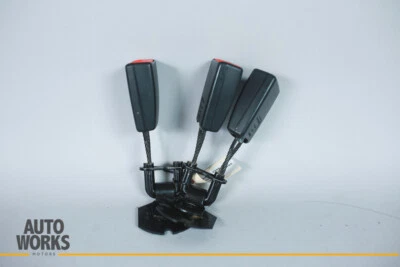 02-08 Jaguar X-Type X400 Rear Left Right Center Side Seat Belt Buckle Set OEM Foto 1 de 4