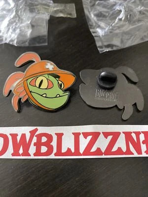 🔥 Broche Murloc Médico Funcionário MEDIMURK da Blizzard 2019 -Não Colecionável Blizzcon - Imagem 1 de 4