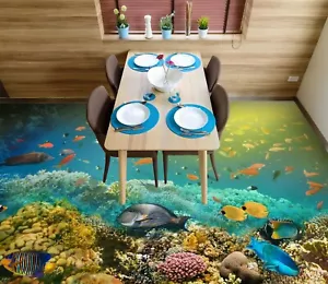 3D Sunshine Ocean B2871 Floor WallPaper Murals Floor Print Decal UK Vera 2023 - Picture 1 of 5