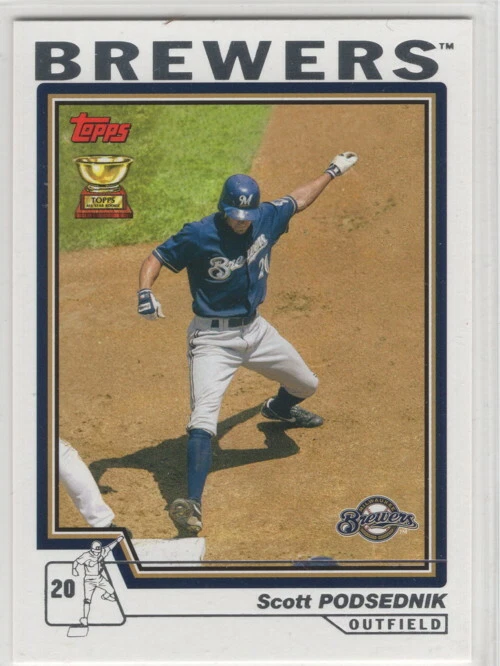 Juego de equipo de béisbol 2004 Topps Milwaukee Brewers Foto 1 de 1