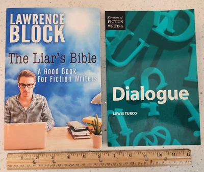 Duo Fiction Writers:  Liar's Bible, Good Book for Fiction Writer & Dialogue - Image 1 of 4