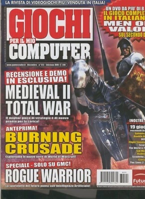 GIOCHI per il mio COMPUTER123 medieval total war-flight simulator-sims 2-scar ga - Immagine 1 di 2