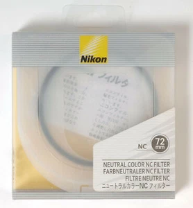 New for  Nikon NC Neutral Color filter protection UV 72mm accessory - Picture 1 of 1