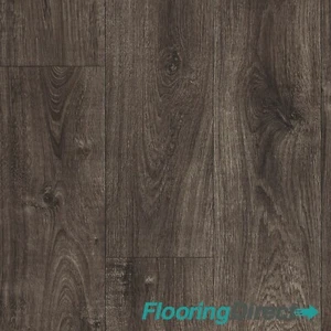Felt Back Dark Wood Effect Durable Vinyl Flooring 2.3mm Non Slip 2 3 4m - Picture 1 of 2