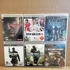 Lot Of 6 Playstation 3 Games Ps3 Mw3 Xcom Metal Gear Heavy Fire Call Of Duty