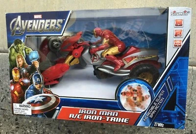 Marvel The Avengers deluxe RC Iron Man R/C Iron Trike Brand New - Image 1 of 3