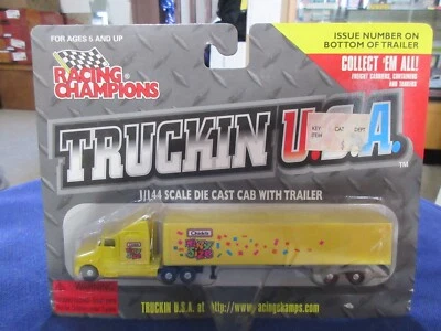 1:144 Racing Champions Tiny Size Chiclets Gum Kenworth T-600 Semi Truck N Scale - Image 1 of 3