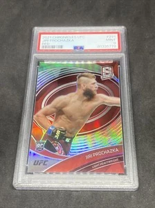 2021 Panini Chronicles UFC Spectra Jiri Prochazka RC /149 RED Prizm PSA 9 - Picture 1 of 2