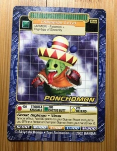 Bandai Digimon Trading Card Series 5 Ponchomon Bo-250 - Picture 1 of 6