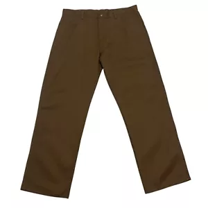 Wrangler Jeans Brown Youths 20 Husky 35W 30L Cotton/Polyester - Picture 1 of 14