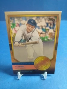 2012 Topps Ty Cobb Golden Greats Insert Detroit Tigers #GG-18 - Picture 1 of 4