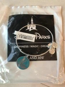 Disney Alex And Ani Bangle Bracelet Silver Princess JASMINE Unlock The Magic - Picture 1 of 3