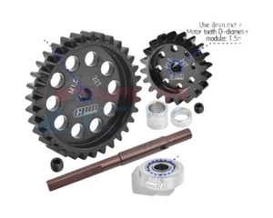 GPM Racing Carbon Stahl Hauptzahnrad 33 Zähne und Motorritzel 20 Zähne fü ... - Bild 1 von 1