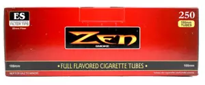 ZEN Red Full Flavor 100MM Size - 10 Boxes - 250 Tubes Box RYO - Picture 1 of 4