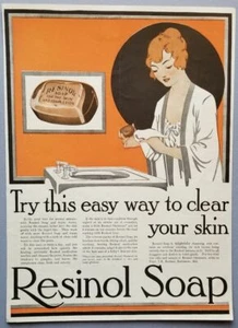 Resinol Soap 1916 Magazine Ad Woman's World - Picture 1 of 2