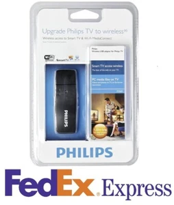 NOWY Philips PTA128 Bezprzewodowy USB WLAN WLAN WLAN WLAN Smart TV Adapter Klucz sprzętowy - Zdjęcie 1 z 4