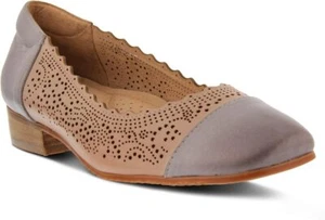 Spring Step Women's Timeless Leather Ballerina Loafer - Picture 1 of 4