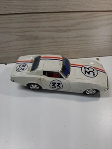 Taiyo RUSHER STINGRAY CORVETTE #33 JAPAN Tin Litho Bump'N Go Vintage Toy - Picture 1 of 8