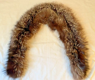 Cuello de piel de zorro vintage 48 pulgadas Foto 1 de 4