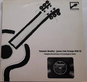 Tommie Bradley - James Cole Groups 1930-32  (Matchbox Records – MSE 211) Vinyl - Picture 1 of 7
