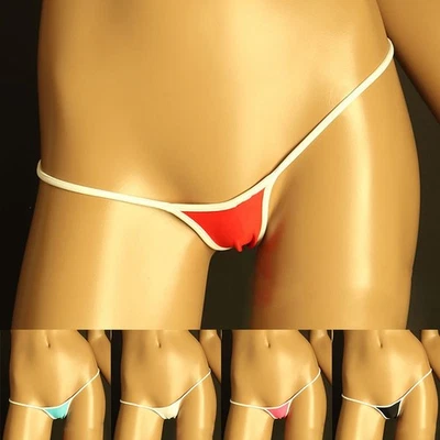 Damen Sexy Tanga String Unterwäsche Höschen aus Eisseide Lingerie Briefs - Bild 1 von 4