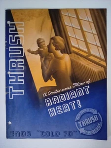 1930-40er Jahre Drossel ein kontinuierlicher Strom von Strahlungswärme, adv. Prospekt, Peru, In. - Bild 1 von 8