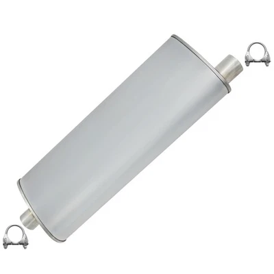 Stainless Steel Exhaust Muffler fits: 1999-2004 Jeep Grand Cherokee 4.0L 4.7L - Image 1 of 4