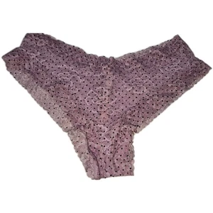 Victoria's Secret Panty Höschen Unterwäsche FLORAL LACIE CHEEKY Gr. XL neu mit Etikett PINK - Bild 1 von 3