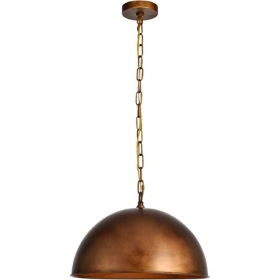 Colgante manual de latón Living District LD6013D15BR Merce Foto 1 de 4