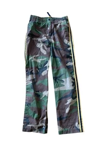 POLO Ralph Lauren camo w/ stripe pants size 8 Boys Camouflage L8 - Picture 1 of 4