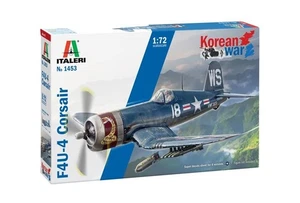 Italeri 1453 1/72 Scale Model Aircraft Kit Vought F4U-4 Corsair Korean War - Picture 1 of 1
