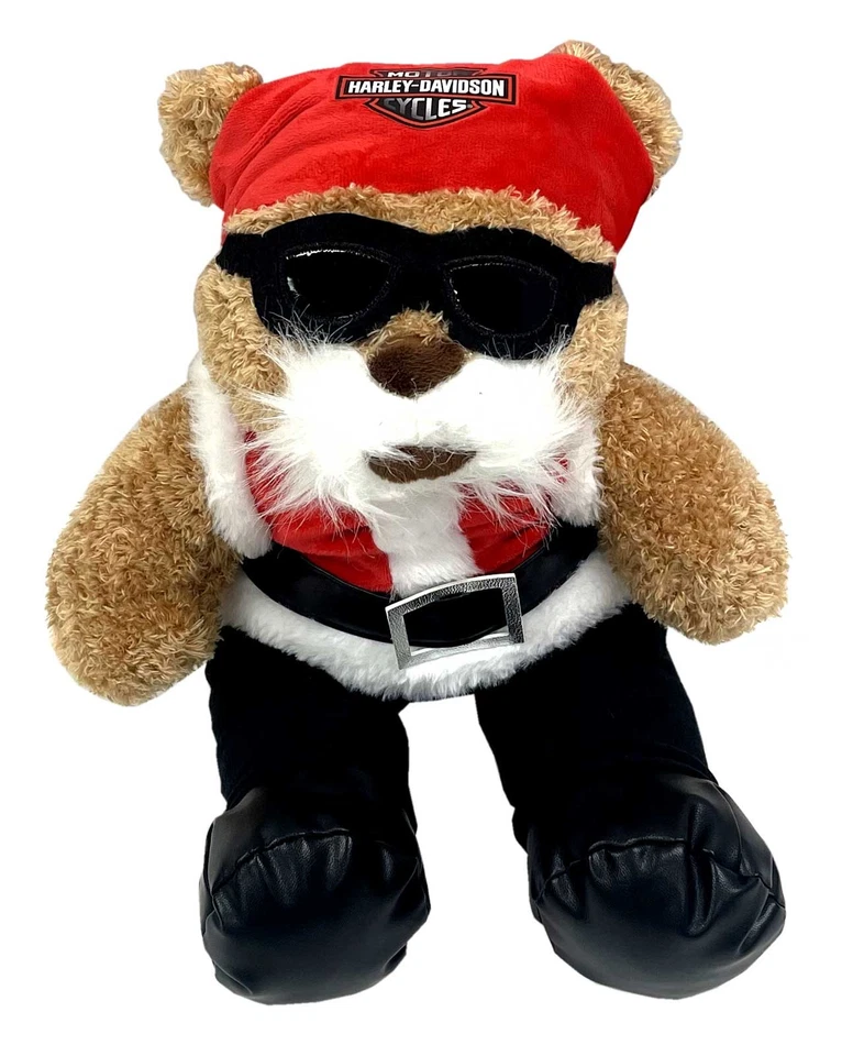Animal de peluche Harley-Davidson 'Santa Bear' coleccionable Huggy Bear Foto 1 de 1