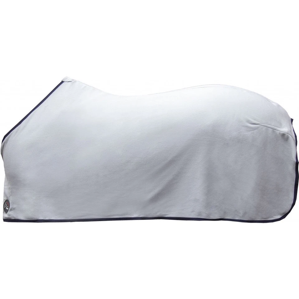 HKM Abschwitzdecke -Alaska- hellgrau/dunkelblau 105 cm - Bild 1 von 1