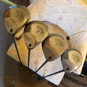 Callaway Big Bertha War Bird 3,4 & 5 Ladies Gems woods and a Divine 9 Gem wood - Picture 1 of 10
