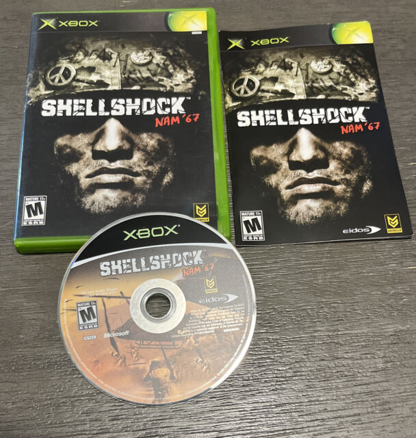 2004 SHELLSHOCK NAM 67 Xbox PlayStation Video Game - Promo PRINT AD 9 X  10.75