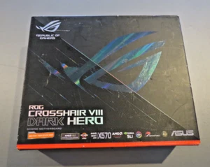 ASUS X570 ROG Crosshair VIII Dark Hero AM4 AMD ATX Motherboard FOR PARTS - Bild 1 von 11