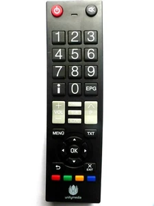 UNITYMEDIA KABELBOX FERNBEDIENUNG  - Bild 1 von 1