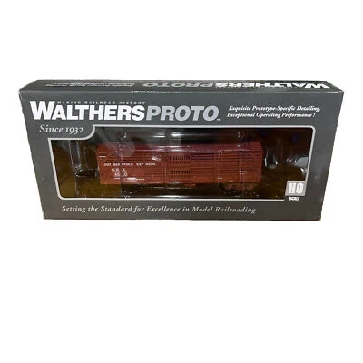 Parts- Walthers Proto #920-108803 HO Scale Mather Stock Car  Missing Wheels H2 - Image 1 of 4