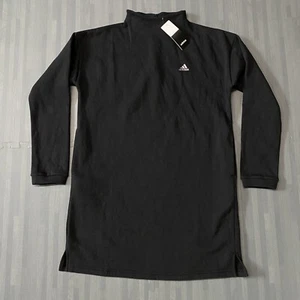 Adidas Womens Glam-On Fleece Cozy Tunic Dress DRESS  Size Medium  NEW NWT - Picture 1 of 8