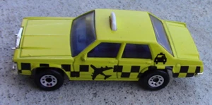 1987 Matchbox Ford LTD Airport Checkerboard Taxi Cab MINT LOOSE - Picture 1 of 4