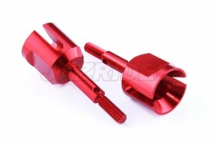 Jazrider Aluminum Wheel Axle Shaft Joint (2pcs)For Tamiya TT01/TT01E/TT02 RC Car - Picture 1 of 3