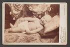 71683 1870 1890S Cabinet Card Young Baby By Photographer Foster Richmond Va